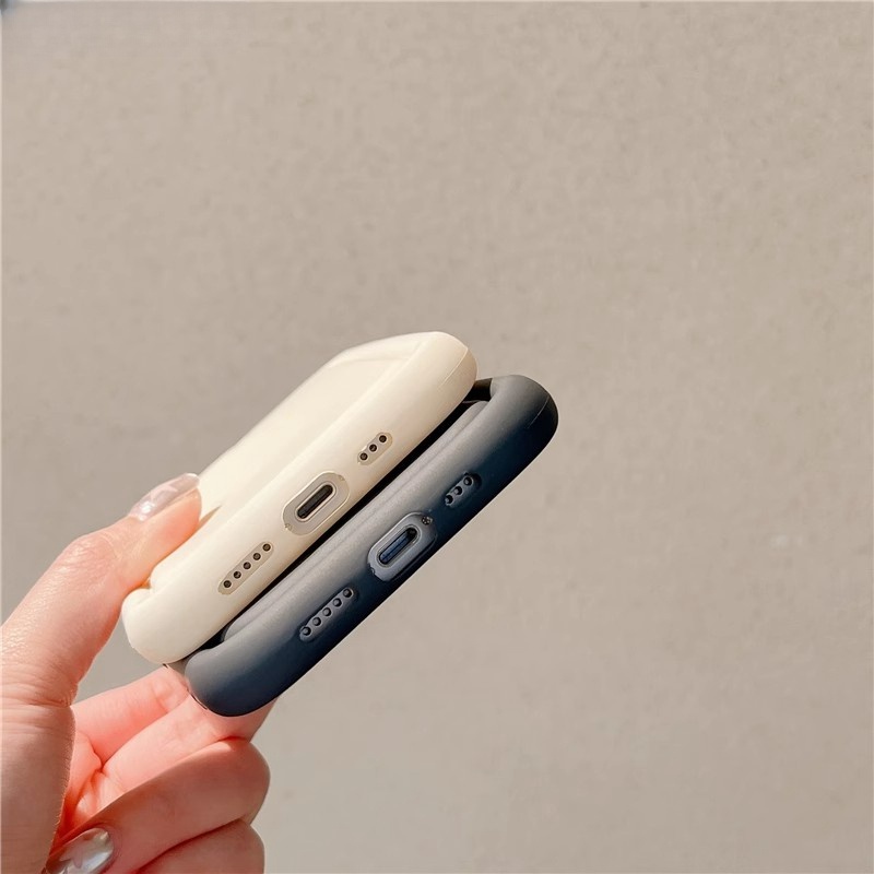 Ôp Điện Thoại Hình Oval Dày Dặn Có Túi Khí Chống Sốc Cho Samsung Galaxy S23 S22 S21 Plus Ultra S21