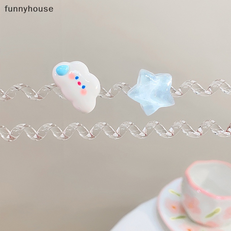 Kẹp Tóc Hình Đám Mây / Ngôi Sao / Đám Mây Dễ Thương Thời Trang Cho Bé Gái