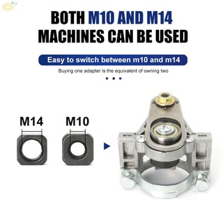 【VARSTR】Easy to Use Universal Head Adapter for Angle Grinder M10 M14 Conversion