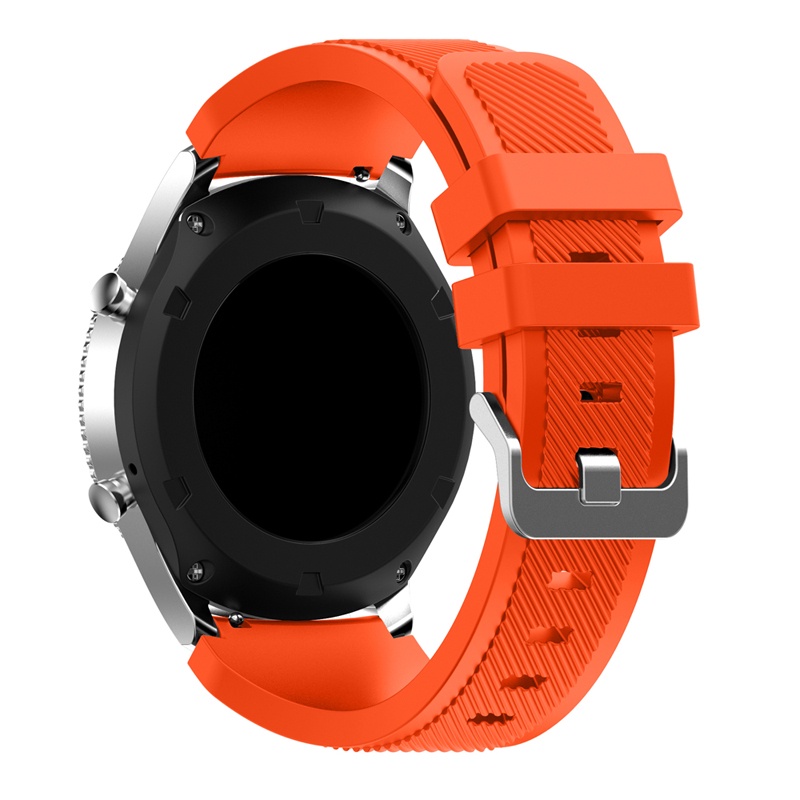Dây Đeo Đồng Hồ Bằng Silicon 22mm Cho Samsung Galaxy Watch 3 45mm / Huawei Watch Gt 2