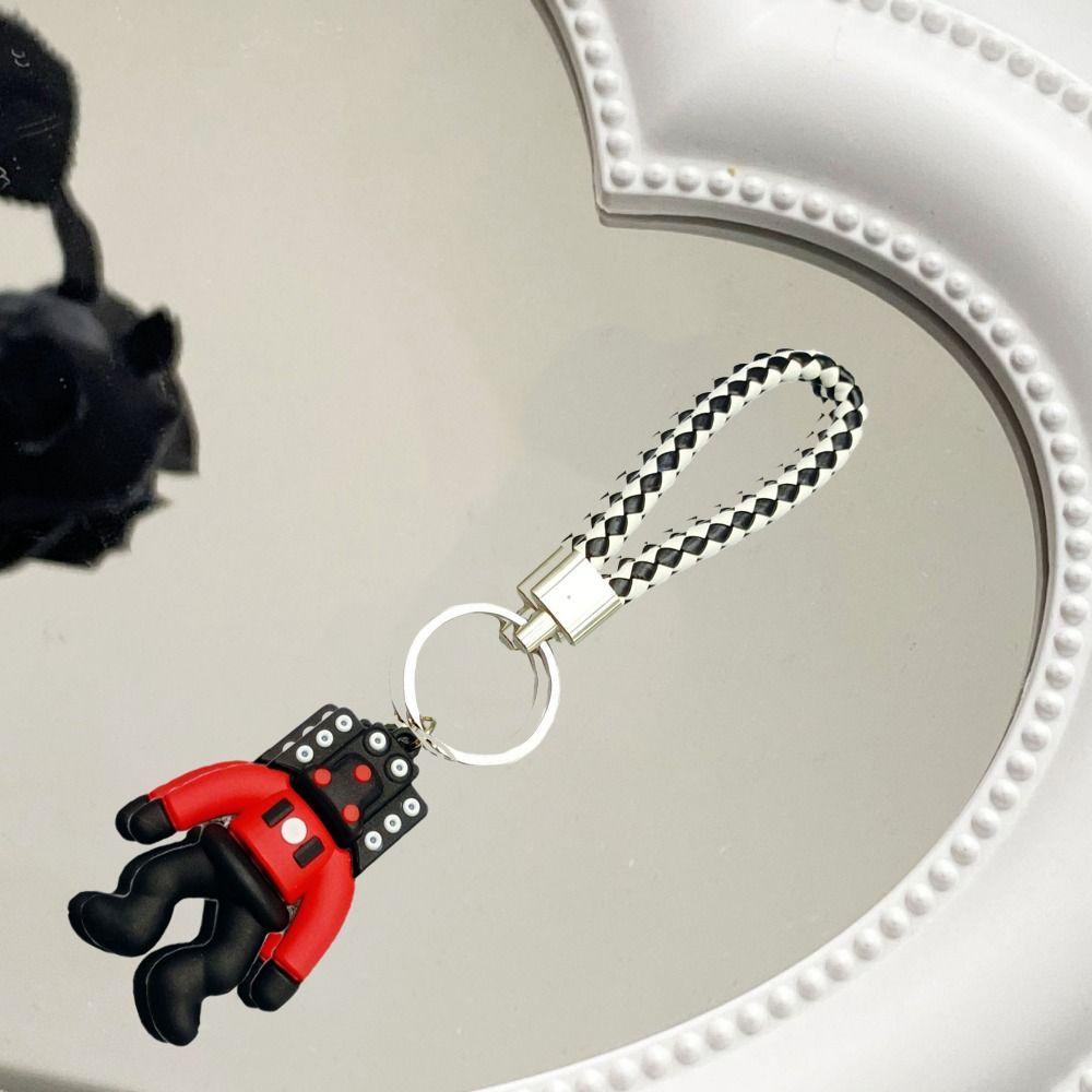 Mmluck Móc Khóa Silicon Hình Nhân Vật Trượt Tuyết / camara / skibidi dop / Tivi man / man / man / man / skibidi anime Cho Nữ / Xe Hơi