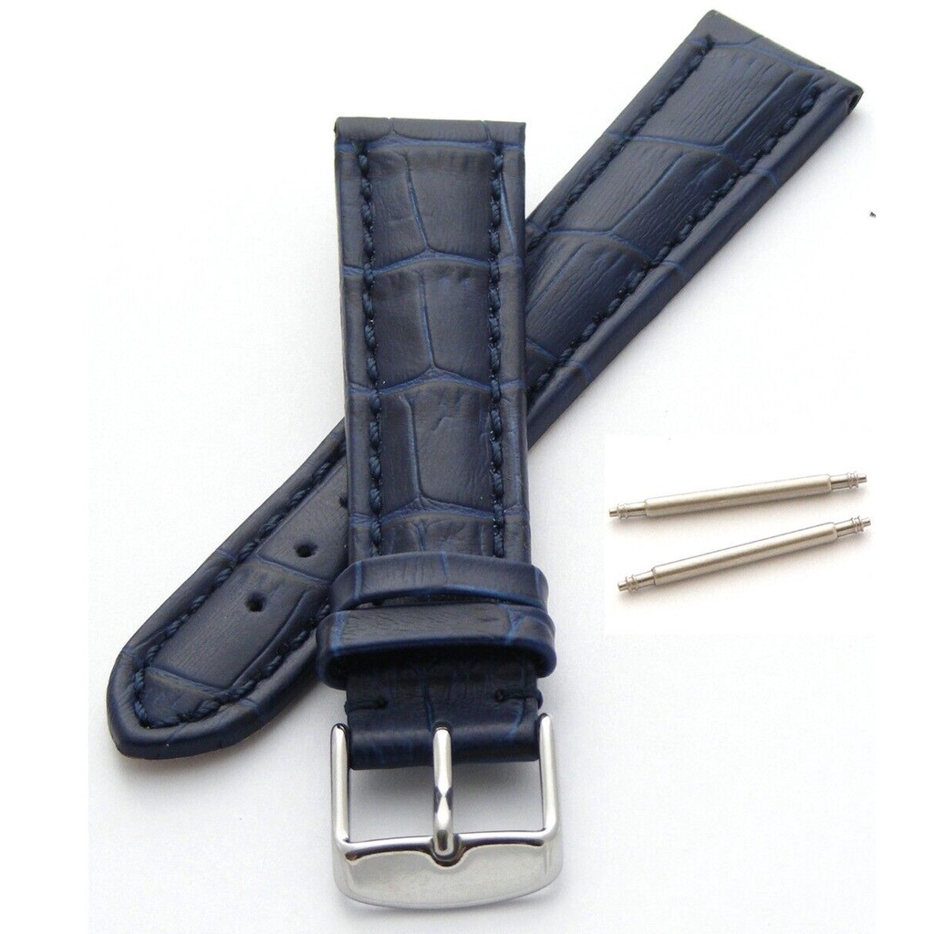 Dây Đeo Bằng Da Thật 10 / 12 / 14 / 16 / 18 / 20 / 24mm Cho Đồng Hồ Thông Minh Xiaomi Color 2 Mi S1 / Pro S2 42 46mm