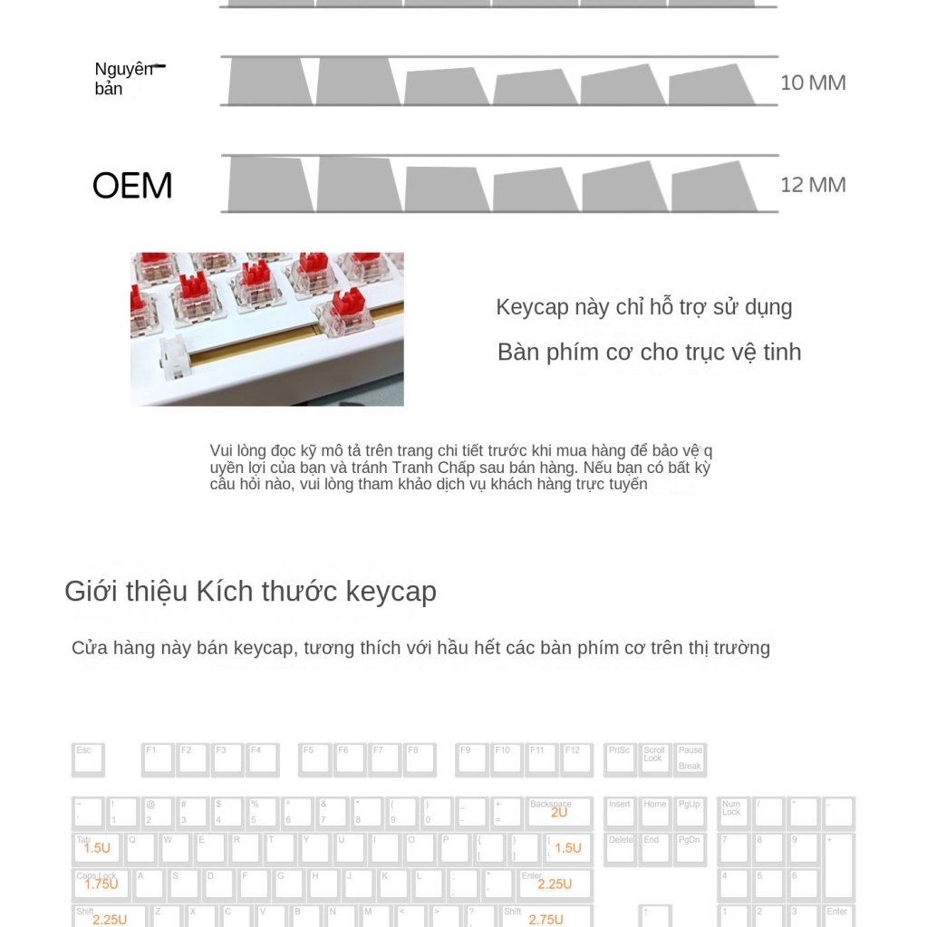 Keycap giới hạn Halloween, 135 phím, chiều cao XDA 9,5MM, thăng hoa PBT, phù hợp với bàn phím phím 87/68/84/104/108 ​