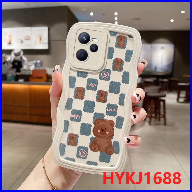 Ốp lưng Realme C35 ốp lưng Realme Narzo 50A Prime Ốp Điện Thoại Silicon tpu Họa Tiết Gợn Sóng Cho realme c35 realme narzo 50a prime DBL