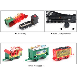 Christmas Train Set - Christmas Tree Train Set Around The Tree - Christmas Train Sets for Under The Tree - Train Set for Christmas Tree