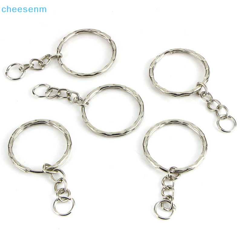 Set 50 Vòng Bạc Bóng 25mm Dùng Làm Móc Khóa diy vn