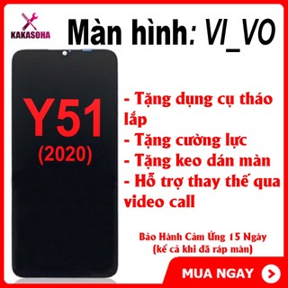 Màn hình vivo y51 2020 cho điện thoại vivo y51 2020 - tặng cường lực và keo dán