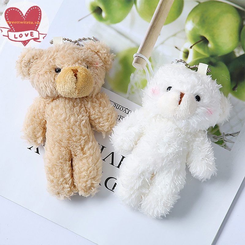 Tri Móc Khóa Hình Gấu Nhồi Bông Đáng Yêu