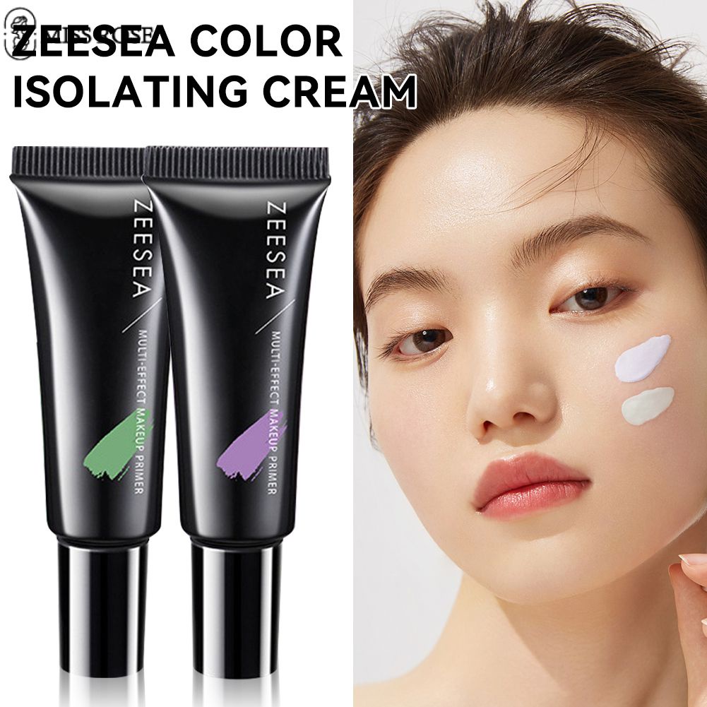 Kem lót trang điểm Miss Rose Zeesea chỉnh sửa màu làm mờ lỗ chân lông dưỡng ẩm làm sáng da 3 màu 10g