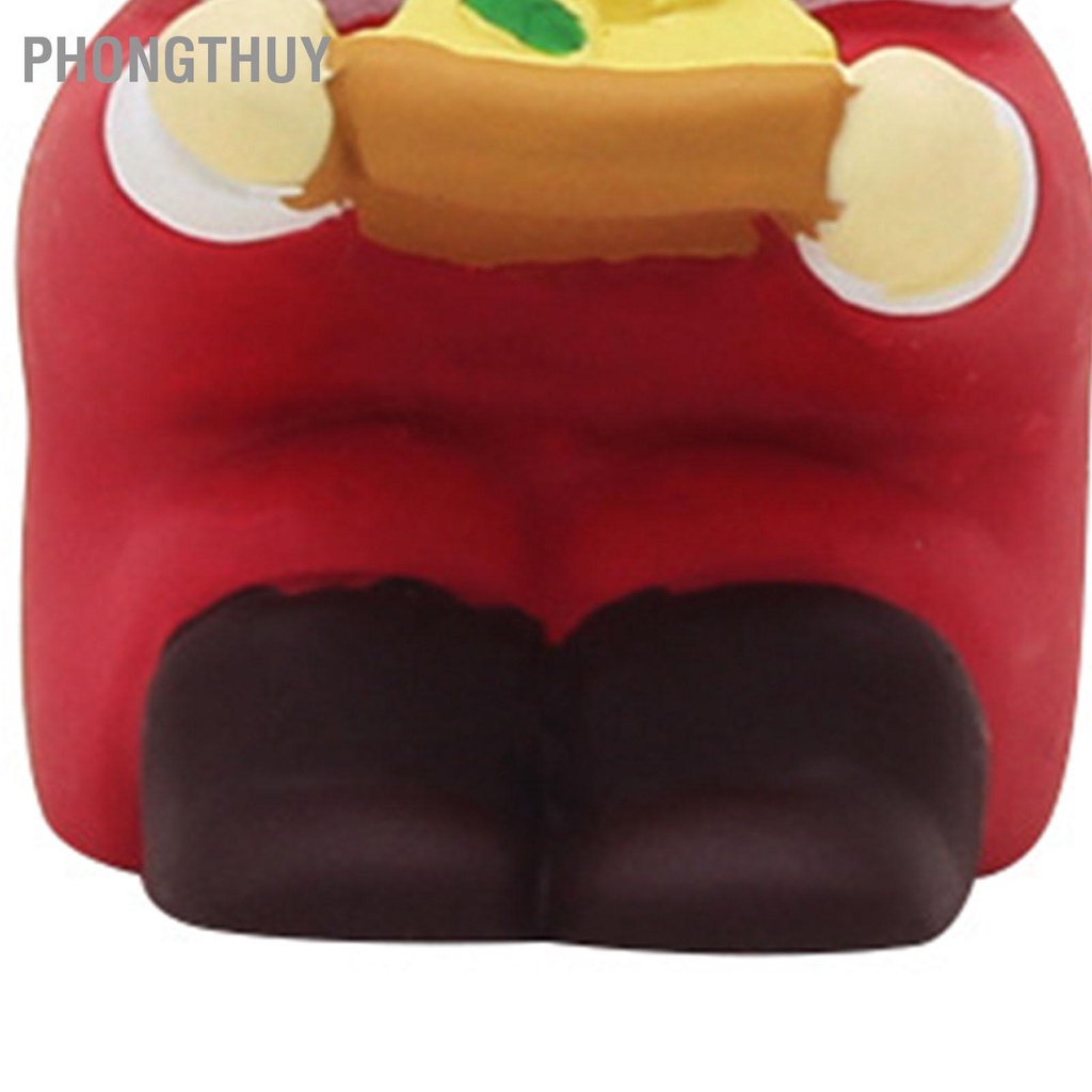 Mô hình ông già Noel mini dễ thương để bàn trang trí Giáng sinh cho bữa tiệc Nhà búp bê