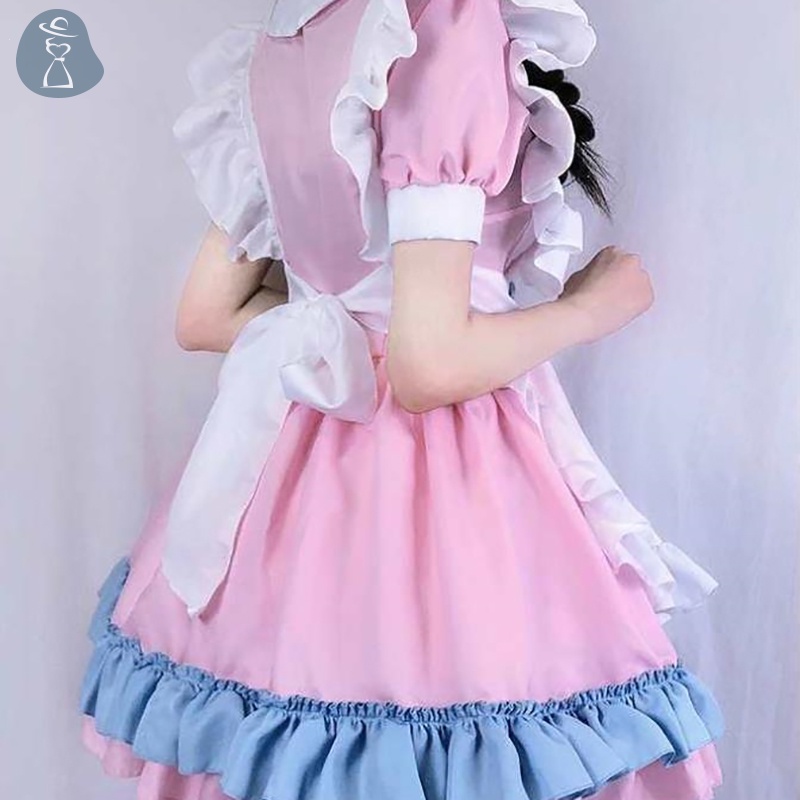 Bộ Đồ Hóa Trang Cô Hầu Gái Gợi Cảm plus size lolita