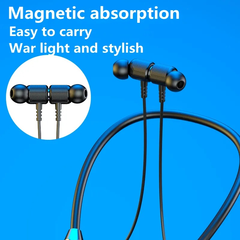 Lenovo Tai Nghe bluetooth hifi Không Dây Đeo Cổ Có Nam Châm Thể Thao Ngoài Trời