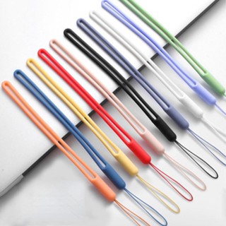 Silicone Dây Đeo Điện Thoại / Chìa Khóa / Máy Ảnh Bằng Silicon Họa Tiết Hoạt Hình Dễ Thương Tiện Dụng