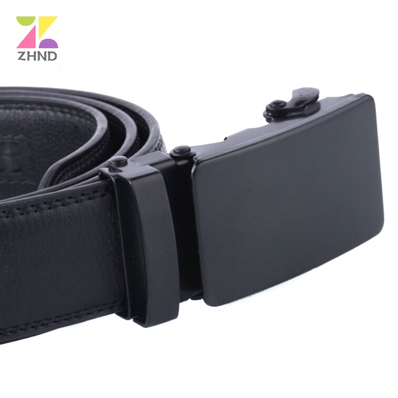 Zhuzhengde Thắt Lưng Da Có Khóa Gài Tự Động Thời Trang Cao Cấp Cho Nam