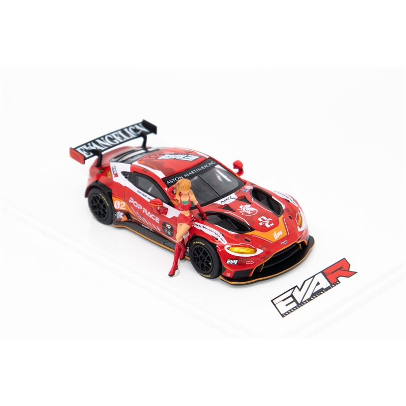 Mô Hình Xe Hơi xcartoys x pop race 1: 64 am gt3 Màu Đỏ