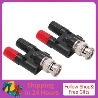 Iuxishop bnc để binding post 2 cái ổ cắm nam dual 4mm chuối nữ
