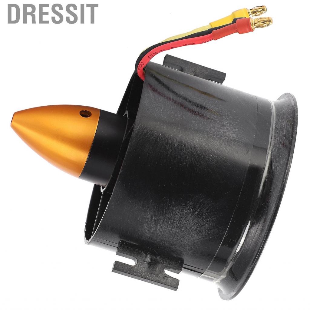 Dressit 70mm EDF Set 6 Blades Ducted Fan For RC Airplane Sports