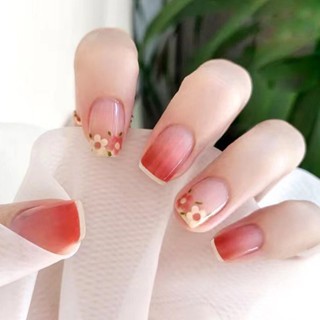 Bộ 24 Móng Tay Giả Màu gradient Thời Trang