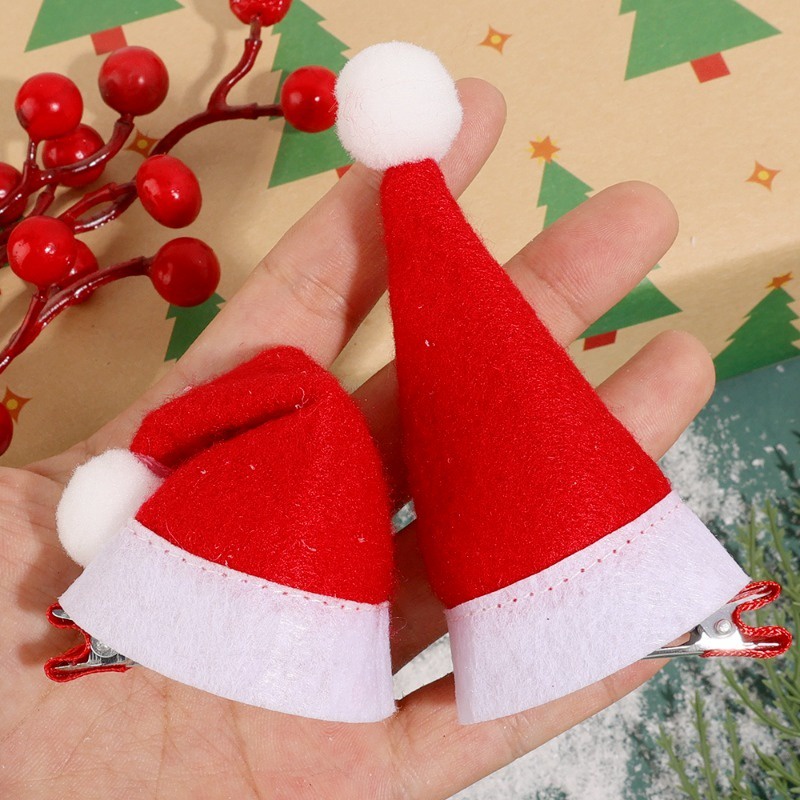 Kẹp Tóc Hình Cây Thông Giáng Sinh Bằng resin Dễ Thương Cho Bé Gái