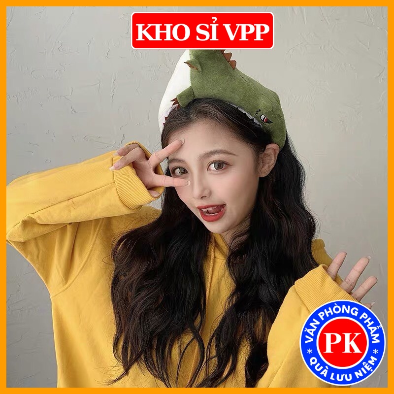 Bờm tóc băng đô cho bé gái hình cá vàng, khủng long, cá mập ngộ nghĩnh, bờm tóc con vật đáng yêu E73