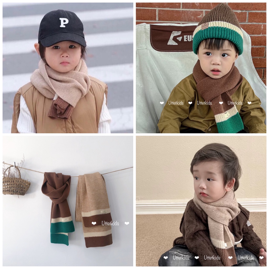 KHĂN QUÀN CỔ PHONG CÁCH HÀN QUỐC CHO BÉ GÁI VÀ BÉ TRAI