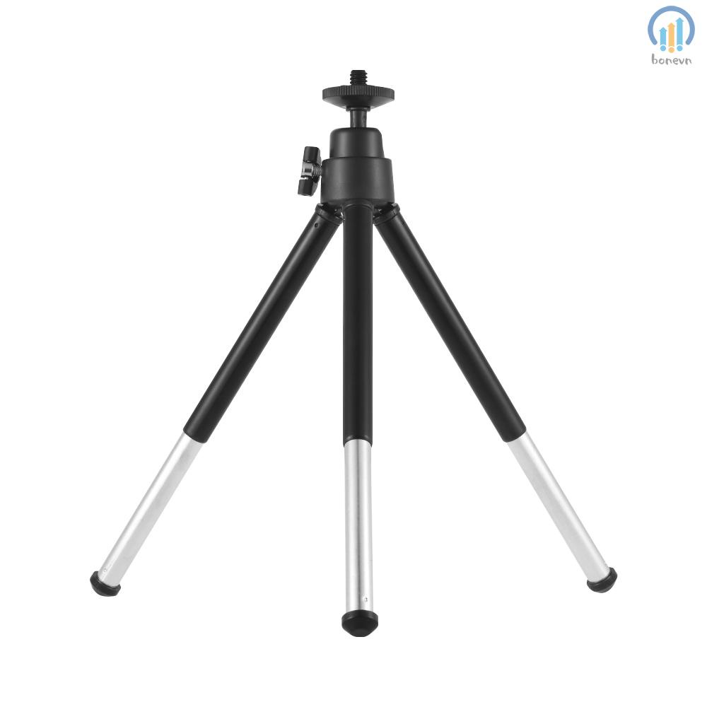 Extendable Desktop Tripod Stand Holder for Phone and ILDC Cameras - Mini Tripod with 0.5kg Max. Load