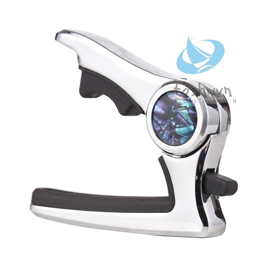 Dk Kẹp capo Bằng Hợp Kim Kẽm Phối Da pu Dành Cho Đàn guitar Điện ip-1pro bass