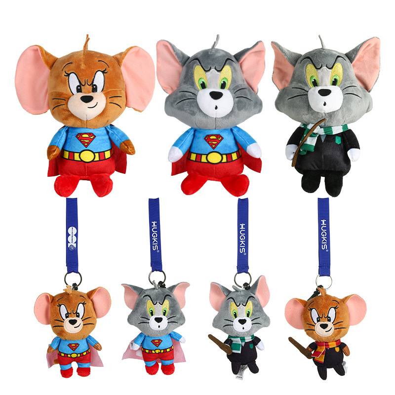 Kts Búp Bê Nhồi Bông tom Và jerry x superman Trang Trí