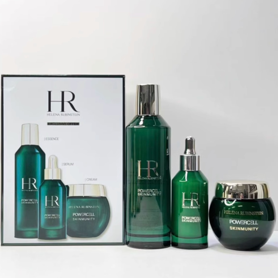 Bộ Ba Món Kem Dưỡng Da Mặt helena Himalaya Herbinstein hr green treasure