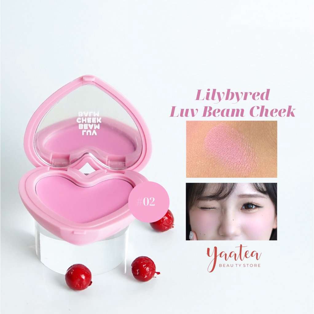 Má hồng kem Lilybyred Luv Beam