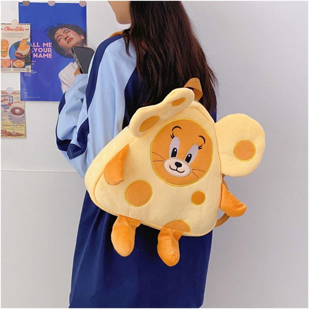 Bliss Búp Bê Nhồi Bông Mềm Mại Hình tom Và jerry Hoạt Hình Cho Học Sinh