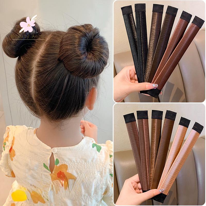 Dây Cột Tóc Đính Bóng Lông Xinh Xắn Cho Bé Gái