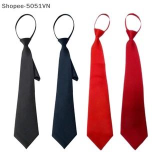 Cà vạt đen kẹp cà vạt an toàn cho nam nữ