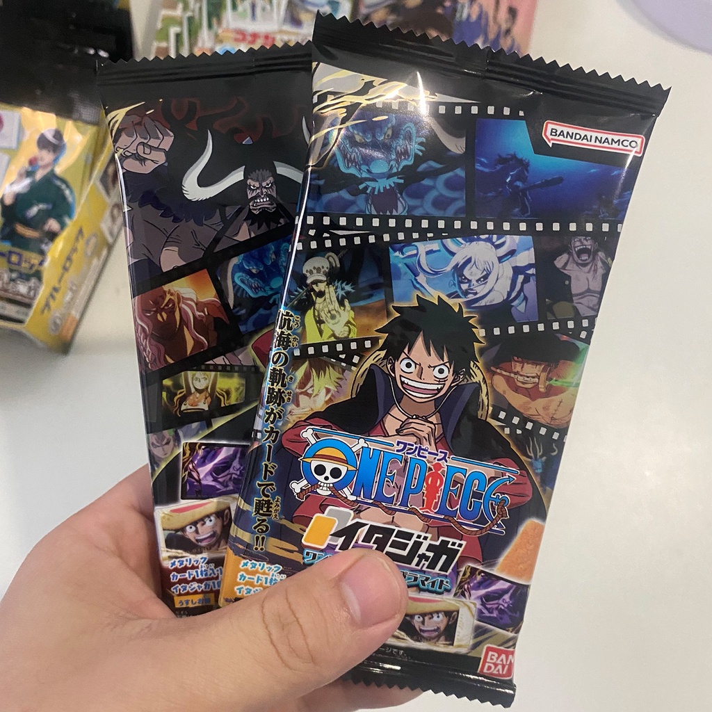 Pack bánh Itajaga thẻ nhân phẩm One Piece Wano Quốc chính hãng - card One Piece