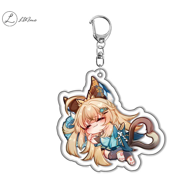 Luimo genshin Móc Khóa Gắn Ba Lô Hóa Trang Nhân Vật Wander kaveh kirara alhaitham Trong game