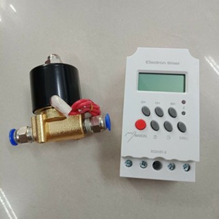 Combo van điện từ,  van từ 13/8 kèm hẹn giờ  timer or smart wifi phun sương,  tưới cây,  tưới lan