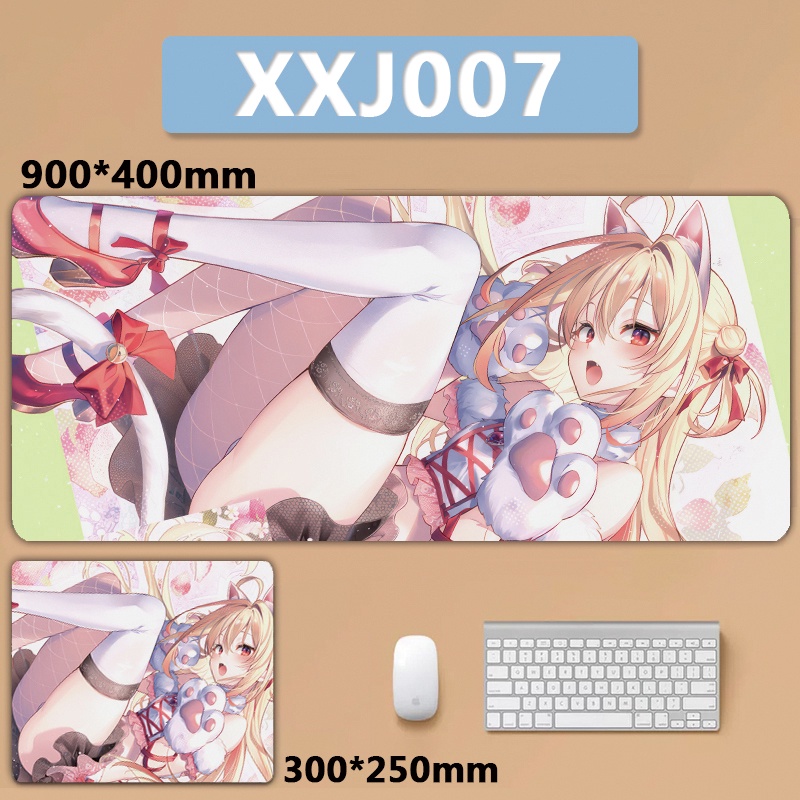 Miếng Lót Chuột Và Bàn Phím Cỡ Lớn in Hình Công Chúa Ma Cà Rồng terakomari gandesblood xxl