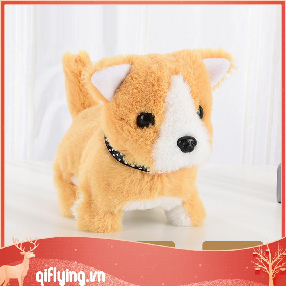 Chó robot Nhồi Bông Chạy Bằng Pin Trang Trí Nhà Cửa