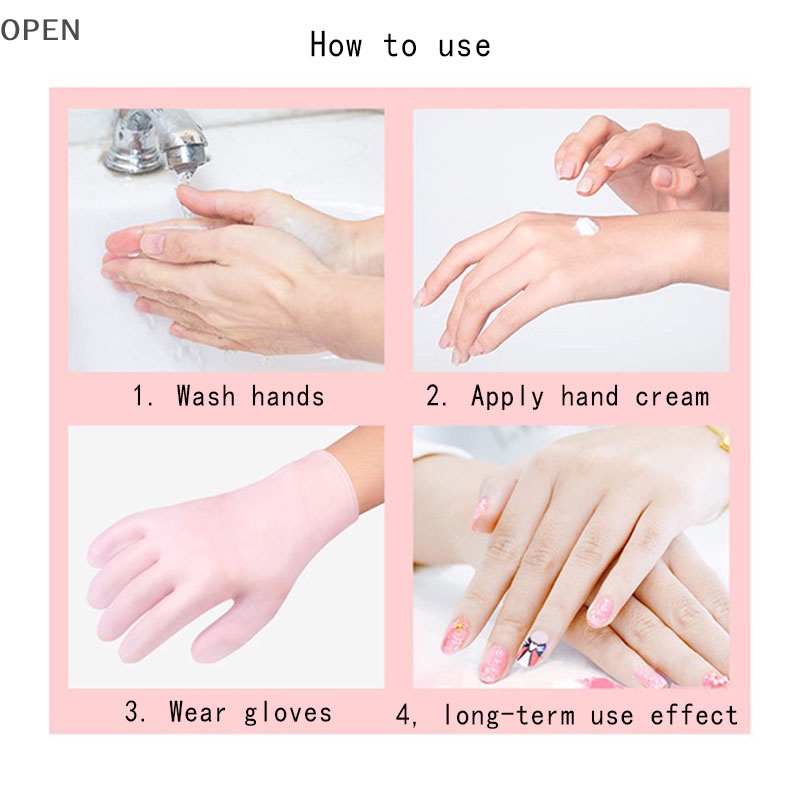 Op spa Găng Tay gel Dưỡng Ẩm Làm Trắng Tẩy Tế Bào Chết Làm Đẹp Mịn Màng vn