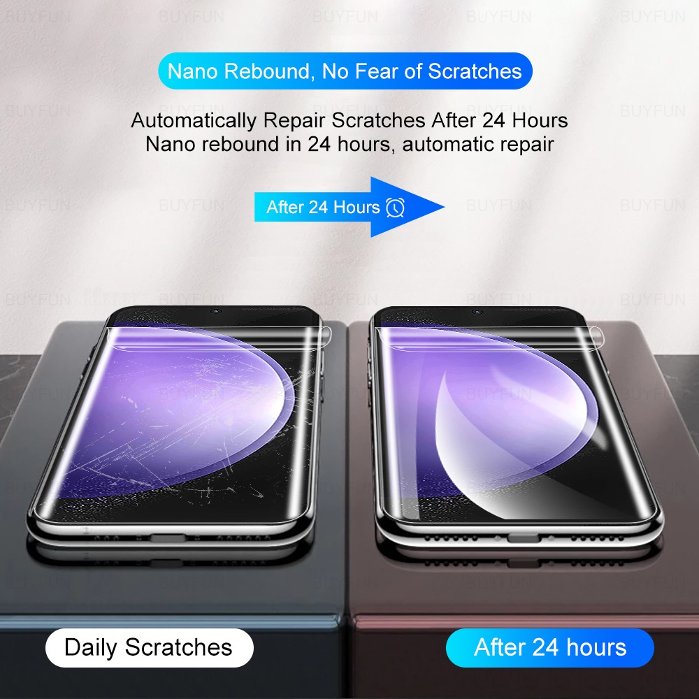 Hydrogel Film For Samsung Galaxy S23 FE Camera Glass 6in1 Screen Protector Samsang Sumsung Galaxi S23FE S 23 F E 5G 2023 6.4inch