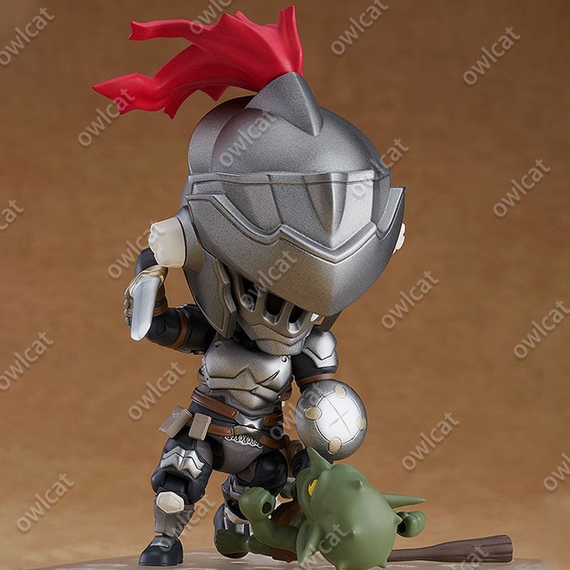 Mô Hình Nhân Vật Action Figure Goblin Slayer  10cm 1042# Silver-ranked Adventurer Armor Hunter Swordsman Different World Koonigoroshi PVC Packed in Box Model Nendoroid