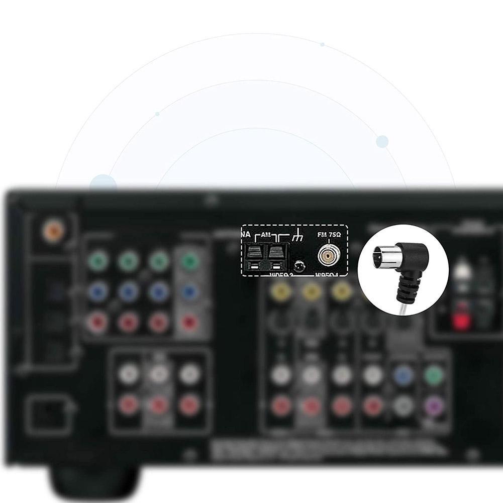 Trong Suốt Ăng Ten radio fm 88-108mhz o8v3