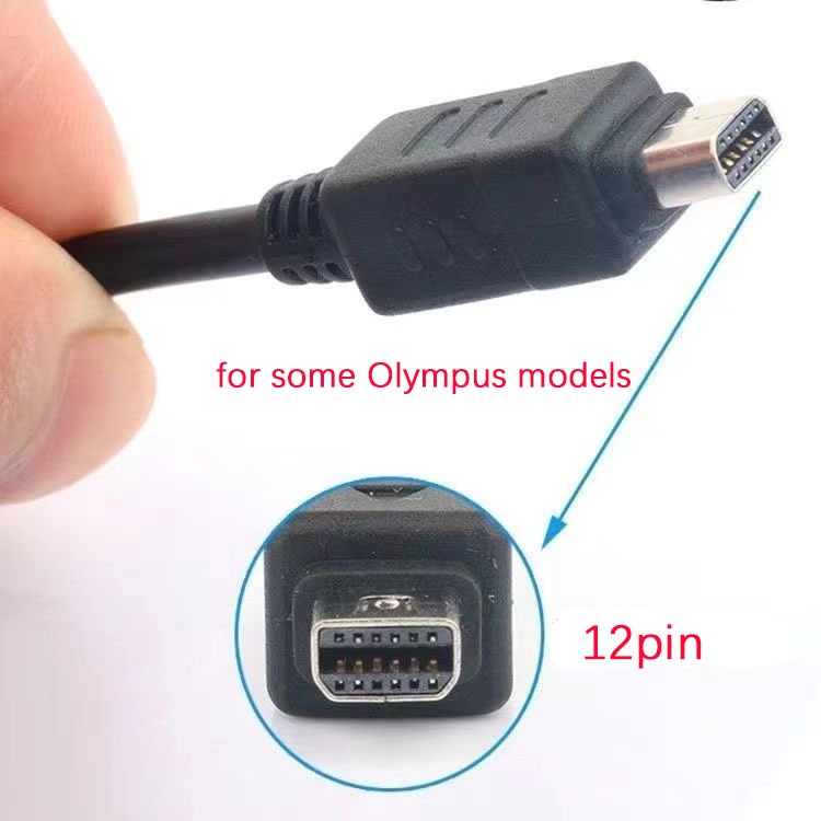 Dây Cáp Sạc Truyền Dữ Liệu usb mini 5pin / 8pin / 12pin Cho olympus / nikon / canon