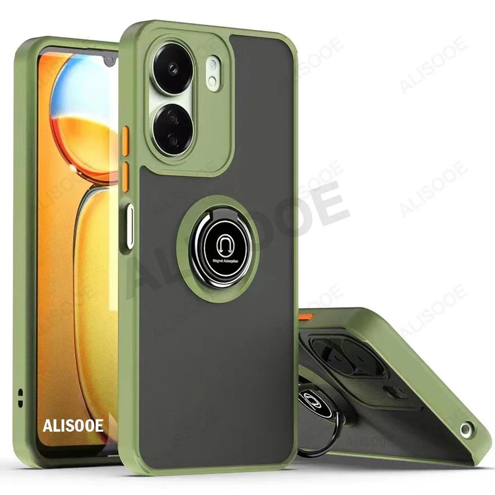Bao Da Nắp Gập Có Nam Châm Hít Cho xiaomi poco c65 4g redmi 13c Ốp