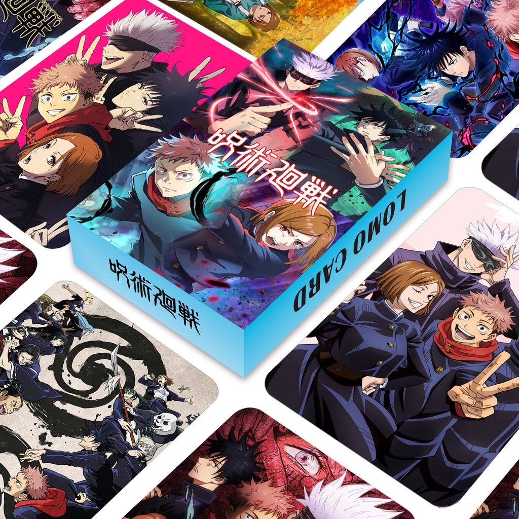 Hộp 96 Tấm Ảnh lomo Card jujutsu kaisen