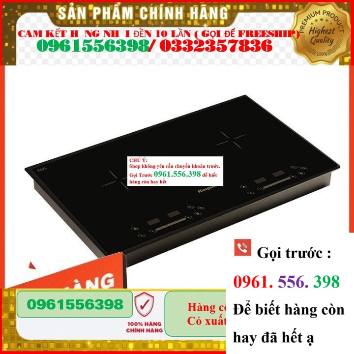 [NEW]  Bếp Từ Đôi Kangaroo KG-856i ;