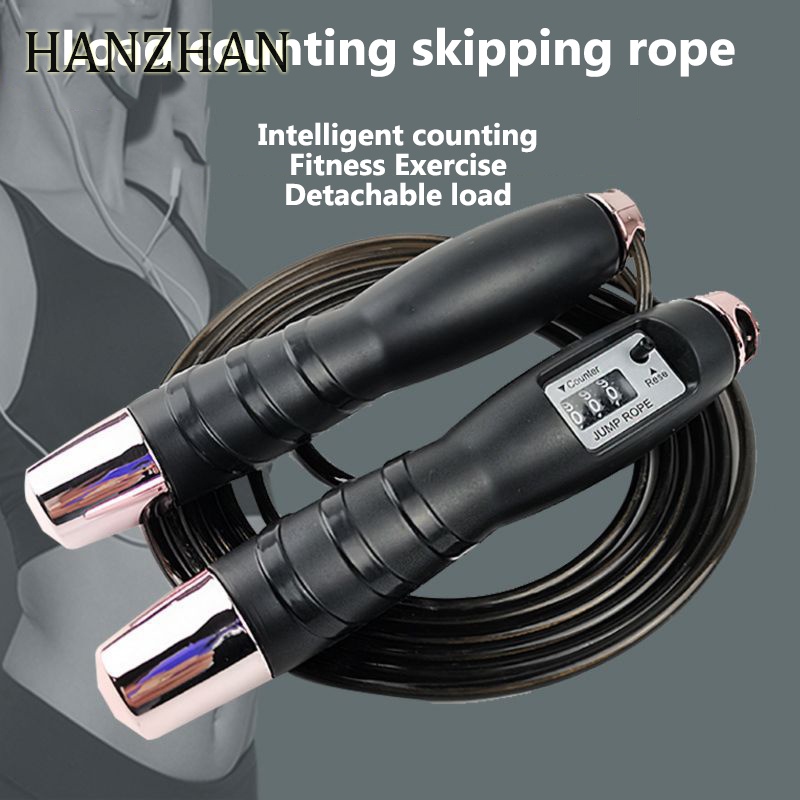 Dây Nhảy Dây Thép Mạ Vàng Đốt Cháy Mỡ Thừa Luyện Tập Thể Thao Ngoài Trời Cho Học Sinh