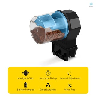 Adjustable Electric Fish Feeder Timer for Aquariums - Automatic Feeding