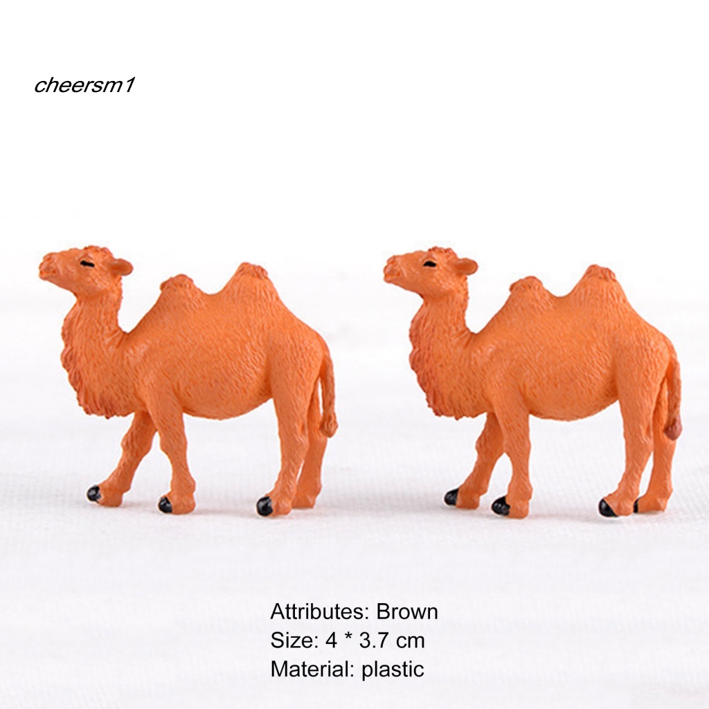 Tượng Lạc Đà Bằng Nhựa Sống Động Tinh Tế Trang Trí Phong Cảnh