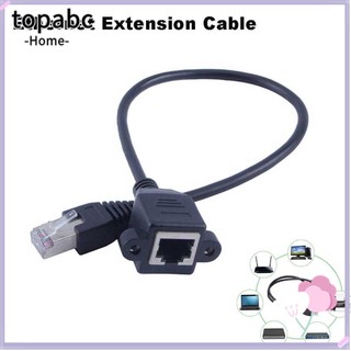 Dây cáp nối chuyển đổi đầu cắm mạng LAN RJ45 30cm cho máy tính/laptop